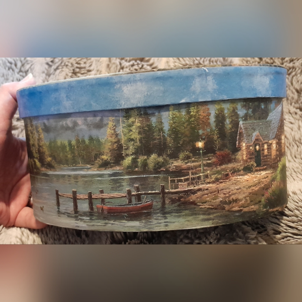 Thomas Kinkade decorative box